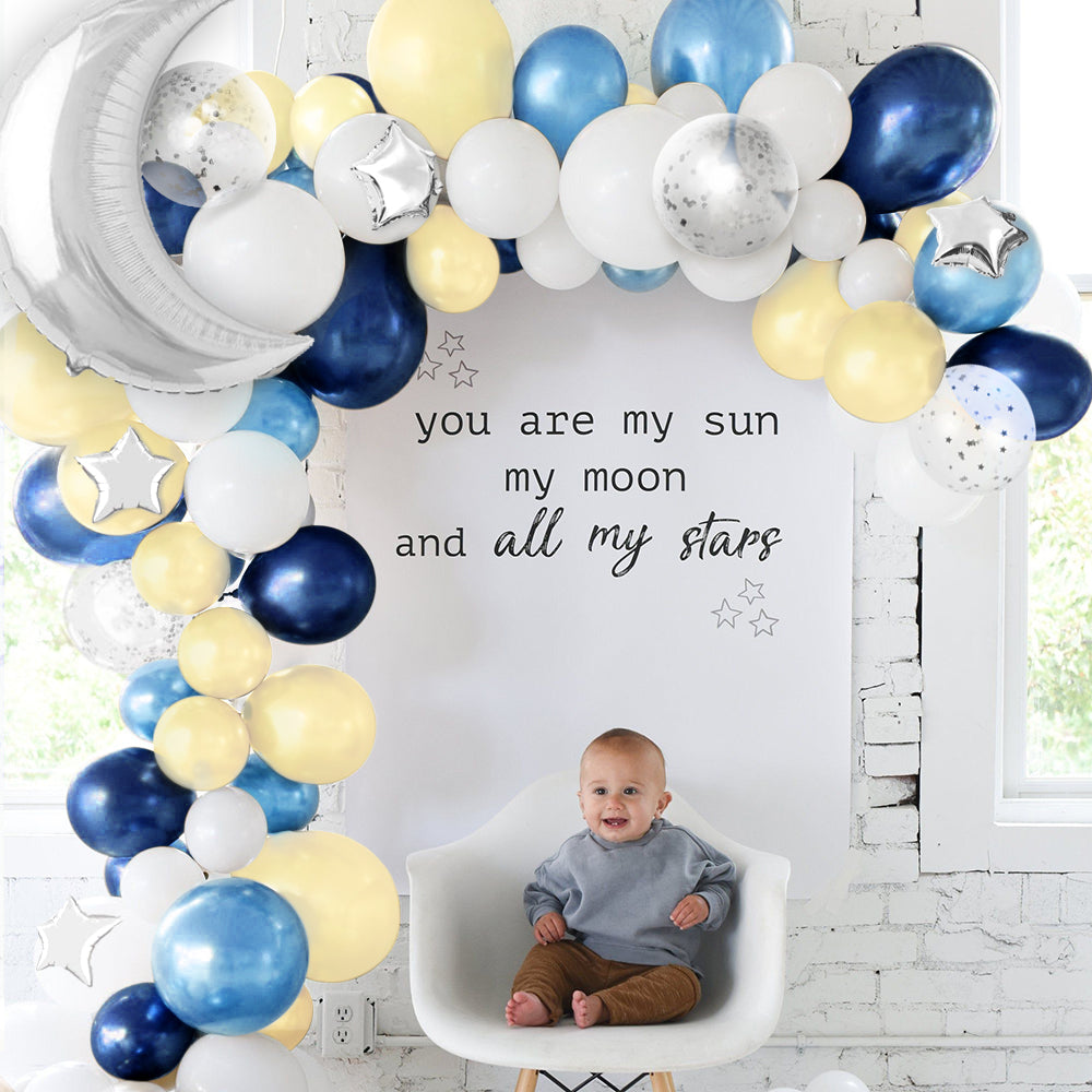 Twinkle Twinkle Little Star Baby Shower Decorations Balloon Garland Kit