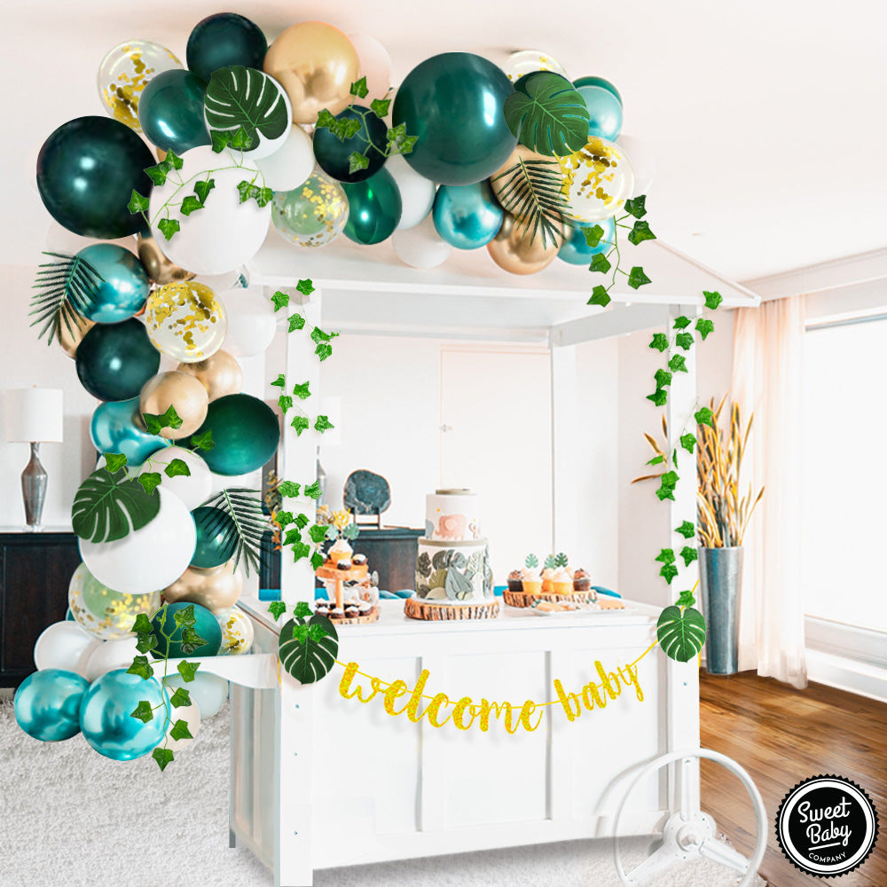 Jungle Themed Balloon Garland Arch Kit