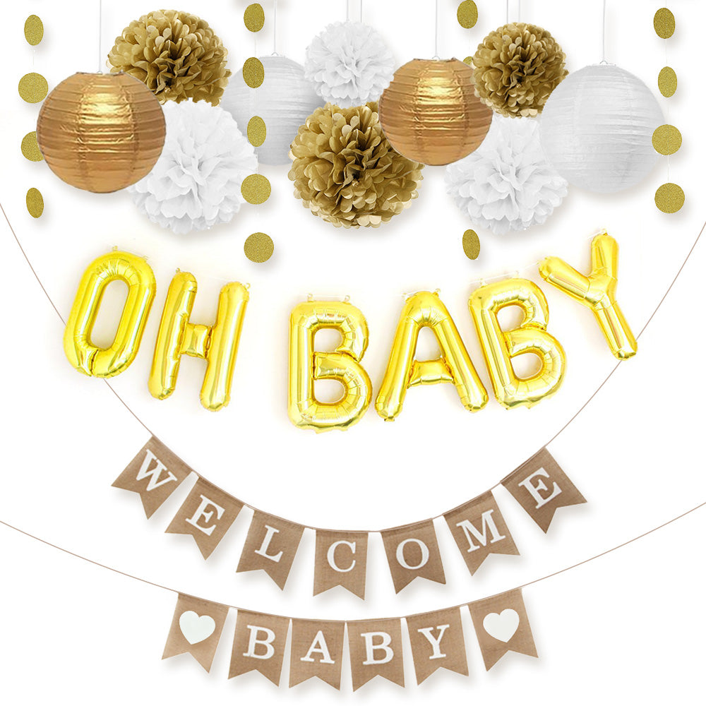 Baby Shower Decorations Neutral For Boy or Girl