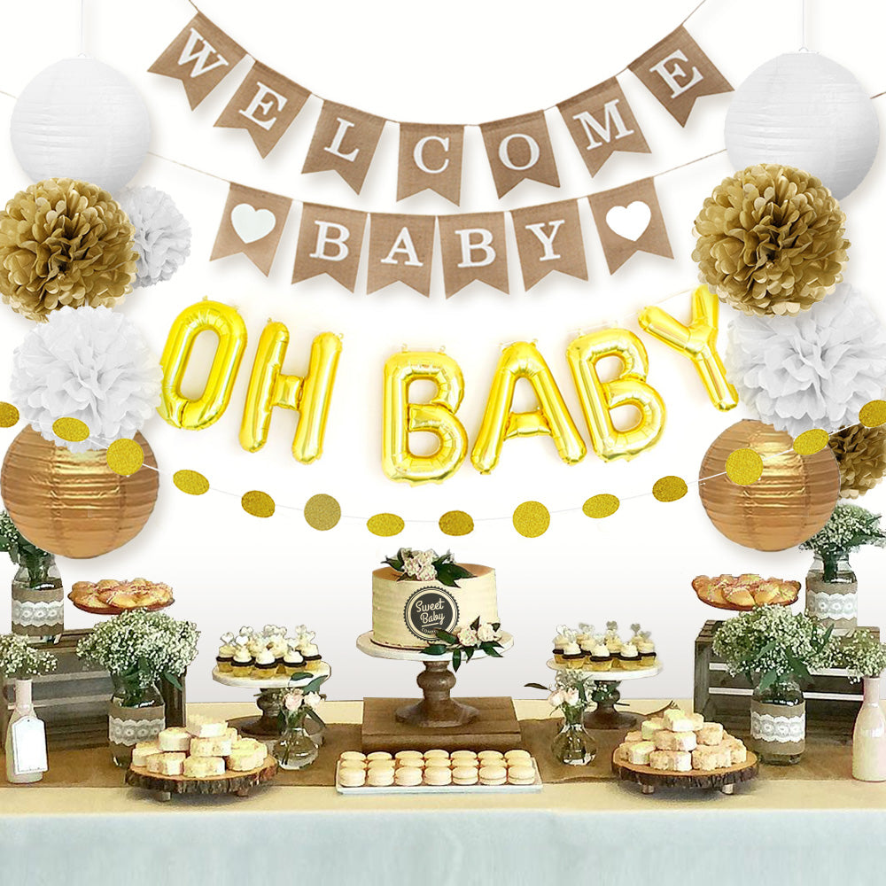 Baby Shower Decorations Neutral For Boy or Girl