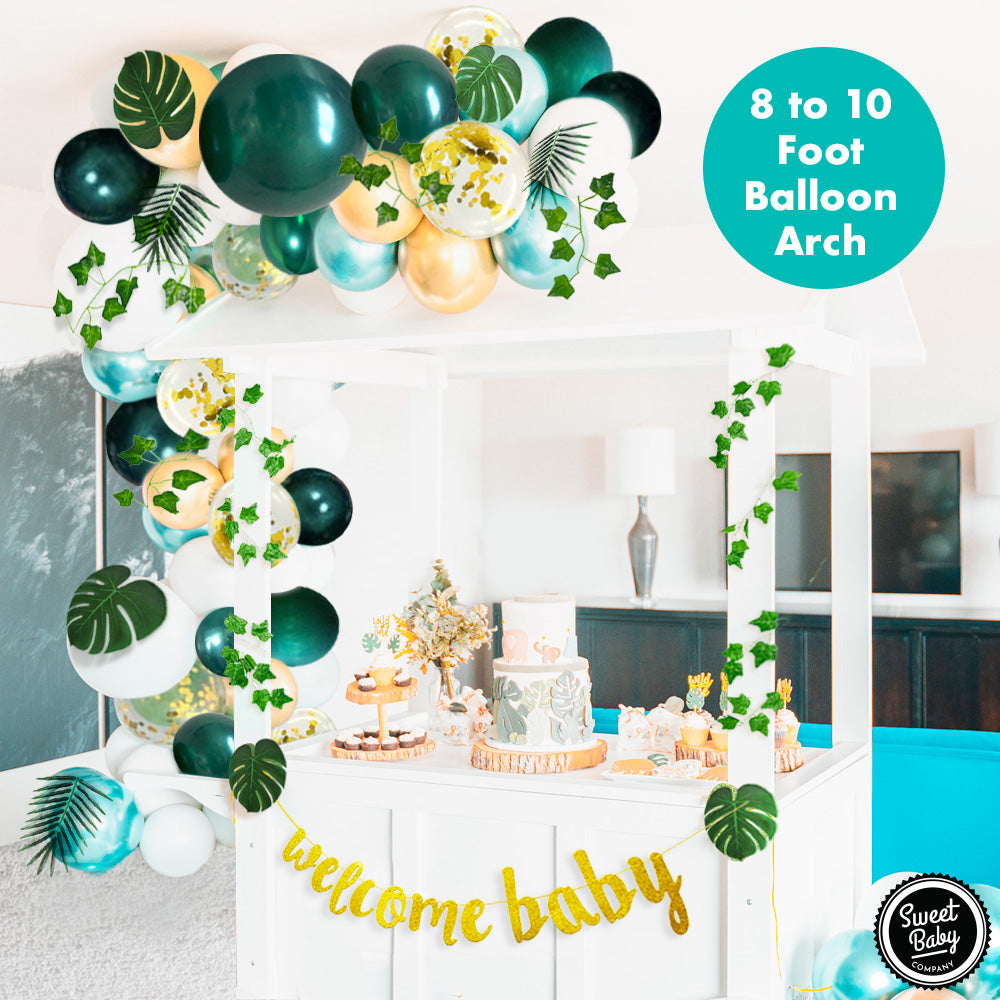 Jungle Themed Balloon Garland Arch Kit